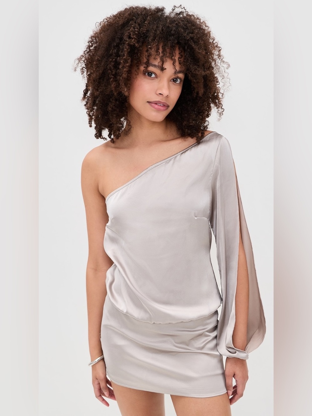 Lioness One Shoulder Mini Dress